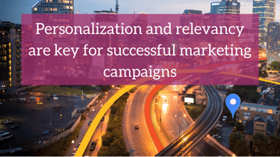 Personalization and relevancy are key for successful marketing campaigns (1)