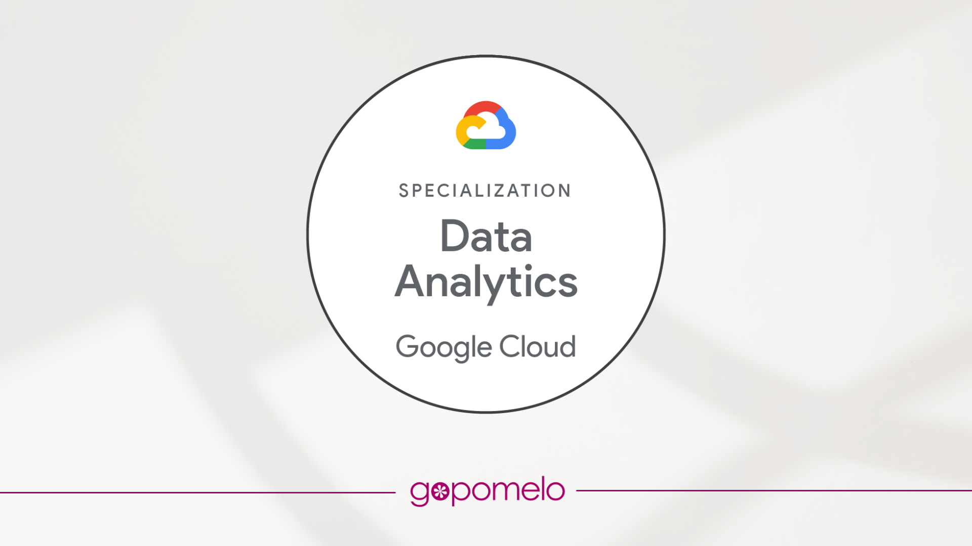 GoPomelo ได้รับการรับรองความเชี่ยวชาญการให้บริการ (Services) ด้านการวิเคราะห์ข้อมูล (Data Analytics) ในโปรแกรม Google Cloud Partner Advantage﻿
